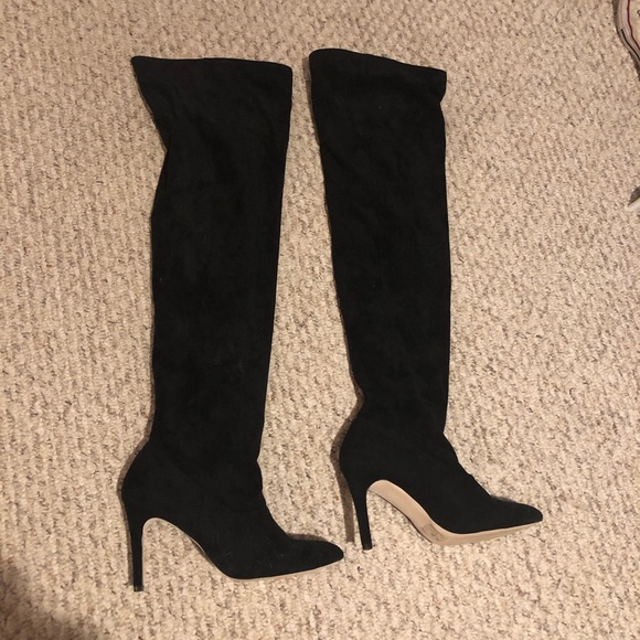 Over the knee heeled boots - Picture 1 of 2